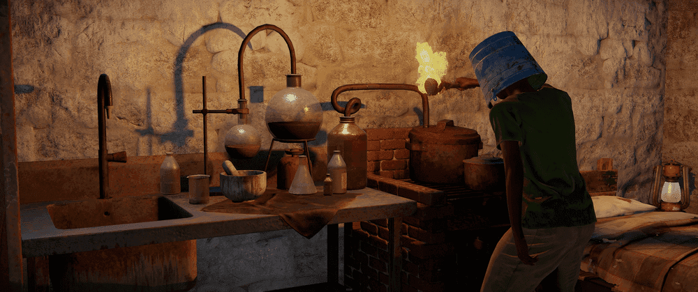 Стол смешивания в Rust: все чаи и рецепты 2026 — скриншот Rust 3