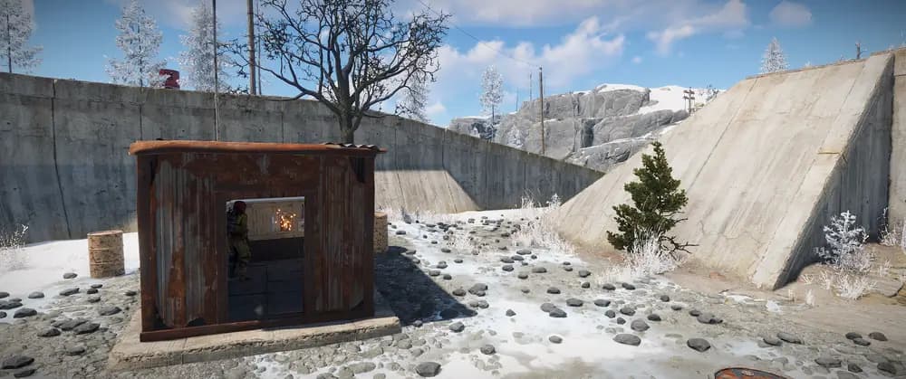 Зелёная карта Rust: где найти и пройти монументы — скриншот Rust 4