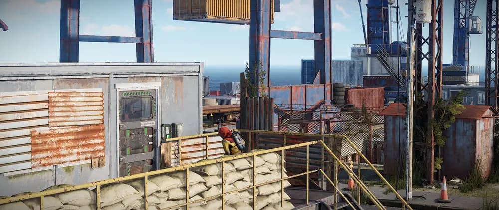 Зелёная карта Rust: где найти и пройти монументы — скриншот Rust 3