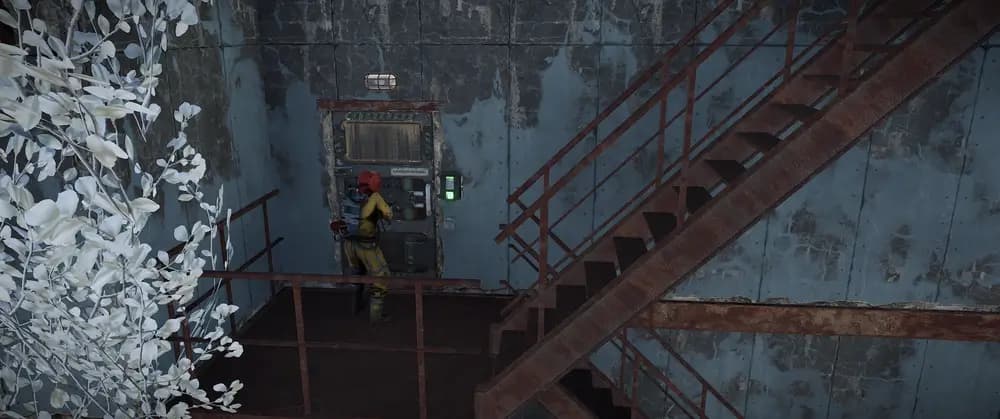 Синяя карта Rust: маршруты монументов и красная карта — скриншот Rust 2