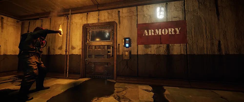 Синяя карта Rust: маршруты монументов и красная карта — скриншот Rust 3