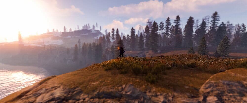 Как найти друга в Rust: карта, команда и мешок — скриншот Rust 1