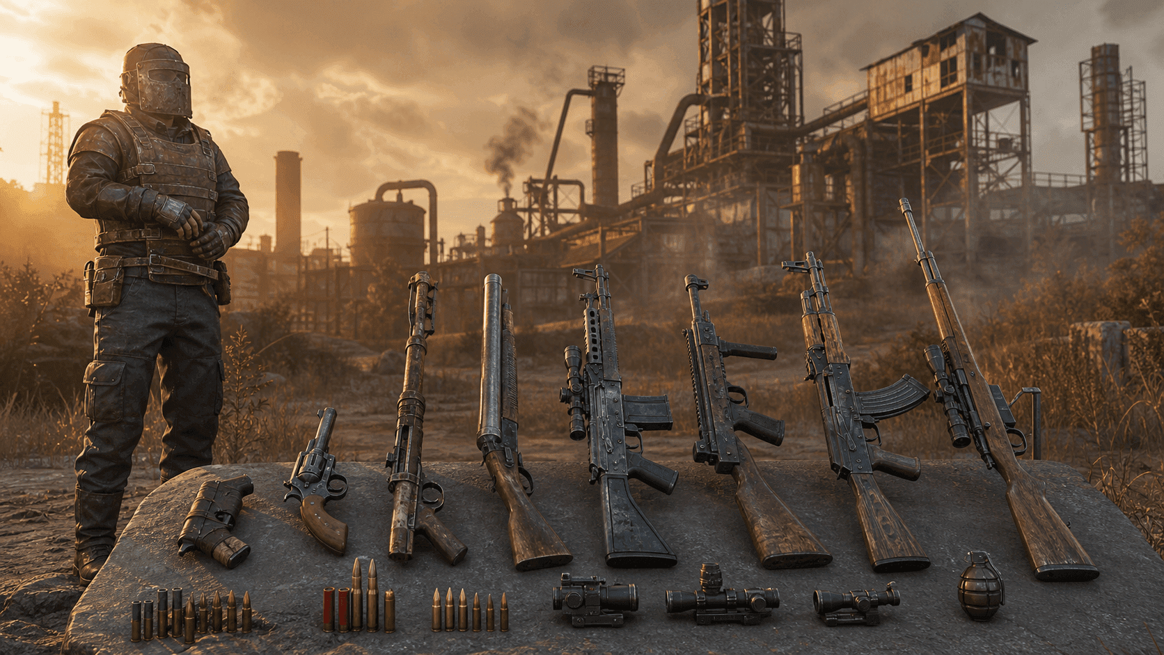 Оружие в Rust: полный гайд по стволам и патронам