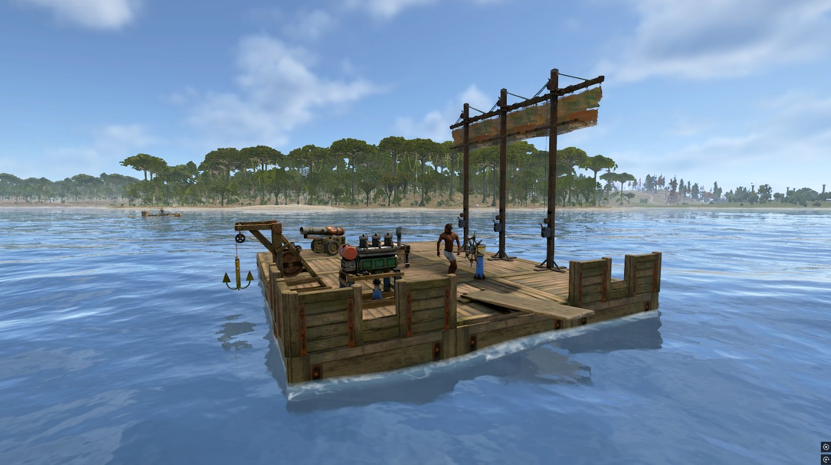 Морское обновление Rust: глубокое море, модульные лодки, плавучие города
