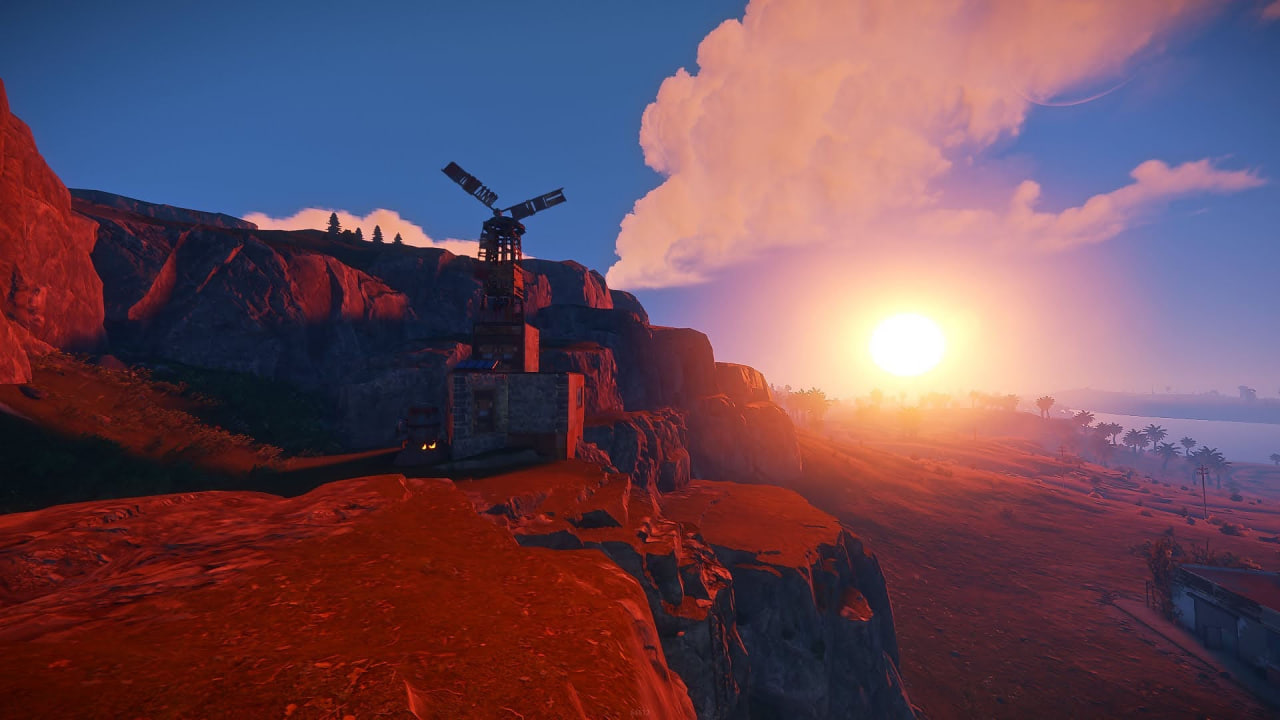 Закат спокойствие и уют