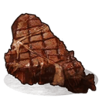 Приготовленное волчье мясо