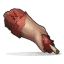 Raw human meat